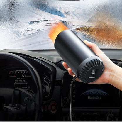 Compact 12V Car Climate Control Heater and Fan