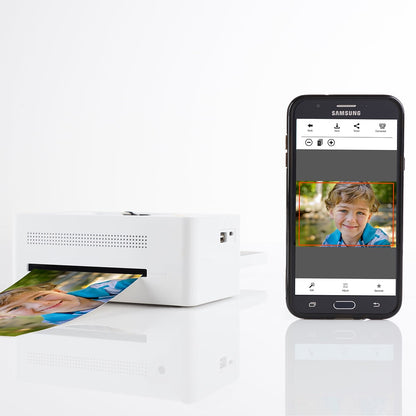 Compact Wireless Smartphone Photo Printer for Stunning 4x6 Prints
