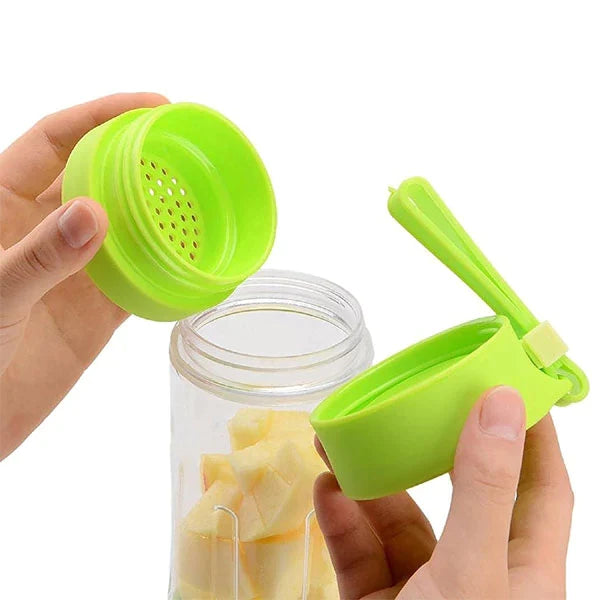 Portable USB Rechargeable Blender with 6 Blades for Smoothies on the Go