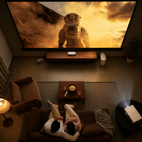 Compact LED Projector for Stunning On-the-Go Viewing