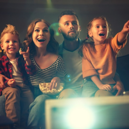 Compact LED Projector for Stunning On-the-Go Viewing