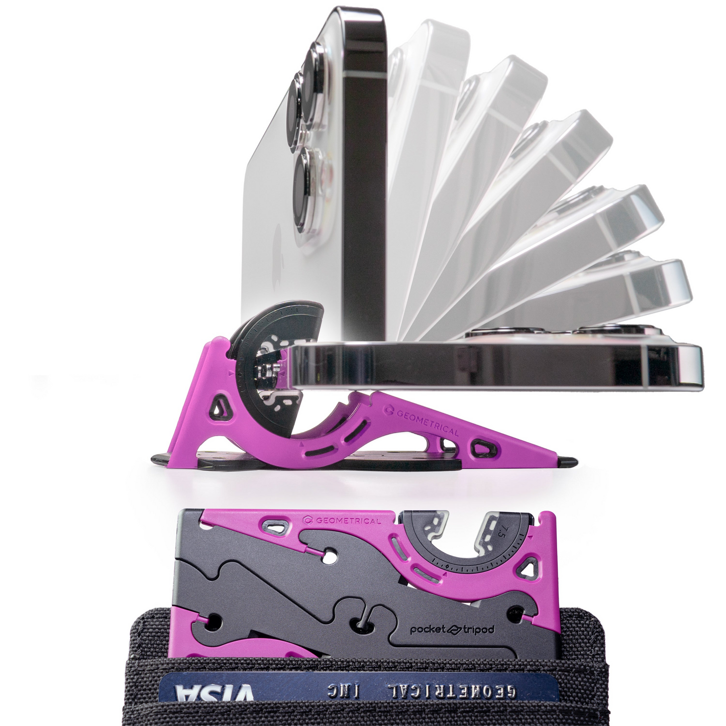 Foldable Phone Stand for Ideal Photography - Compact Design