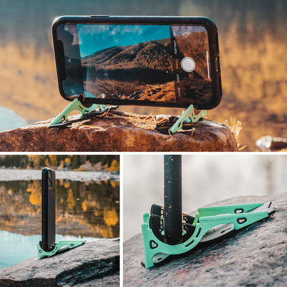 Foldable Phone Stand for Ideal Photography - Compact Design