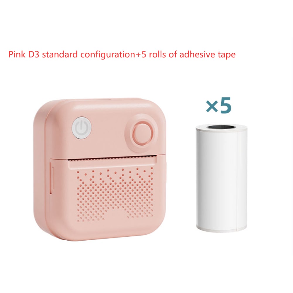 Compact Bluetooth Label Printer for Effortless On-the-Go Printing
