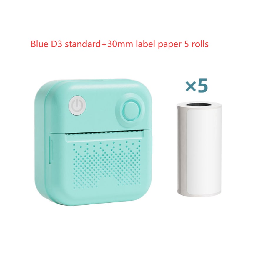 Compact Wireless Label Printer for On-the-Go Printing