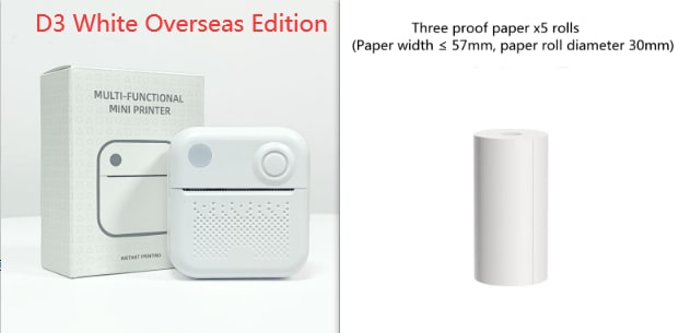 Compact Wireless Label Printer for On-the-Go Printing