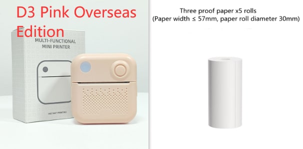 Compact Wireless Label Printer for On-the-Go Printing