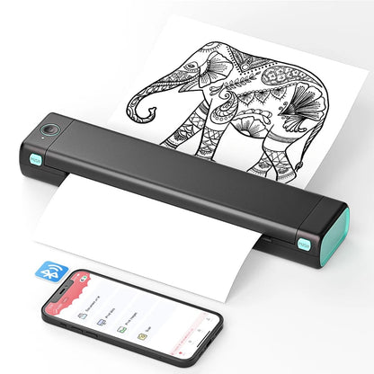 Compact Wireless Printer - Effortless Printing on the Go
