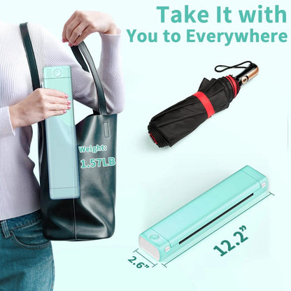 Compact Wireless Printer - Effortless Printing on the Go