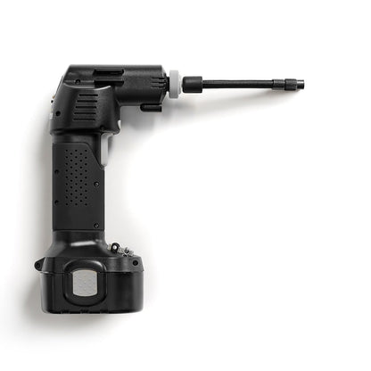 Compact Cordless Tire Pump with Rechargeable Battery and LCD Screen