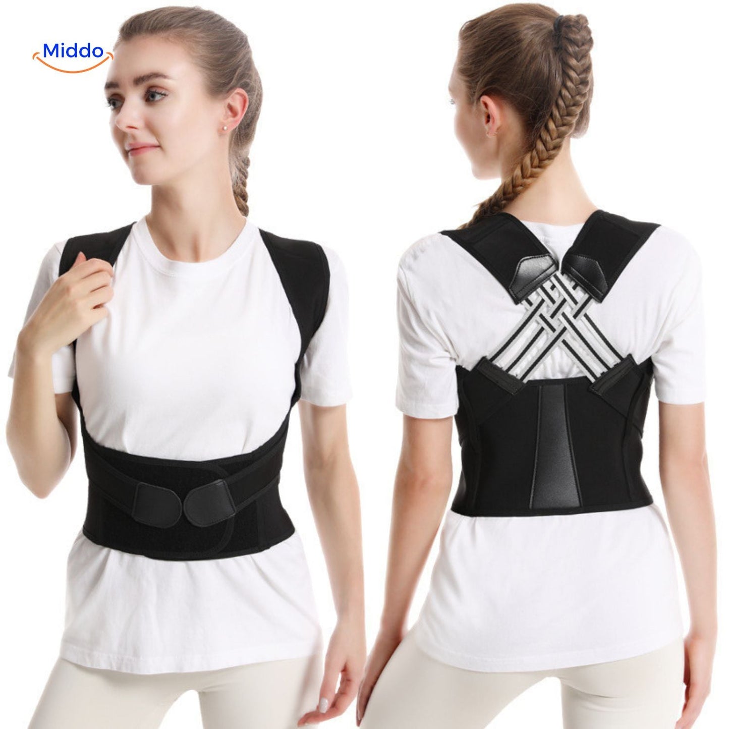 Back Support for Posture Improvement and Pain Relief