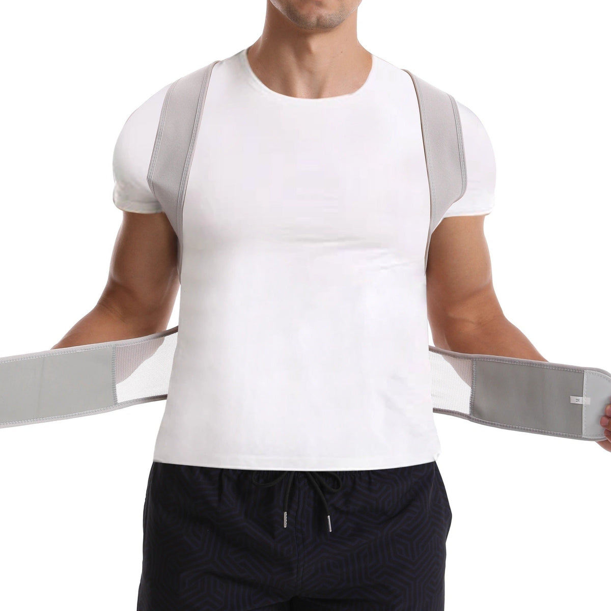Ergonomic Back Support Brace with Adjustable Straps for Comfort