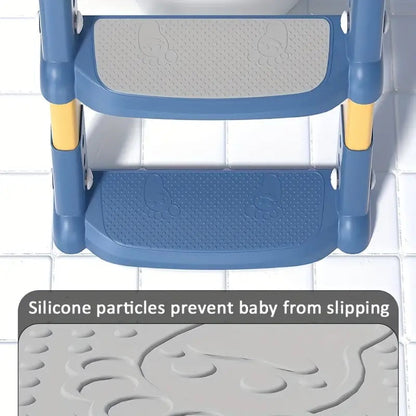 Foldable Toddler Potty Training Seat with Step Ladder