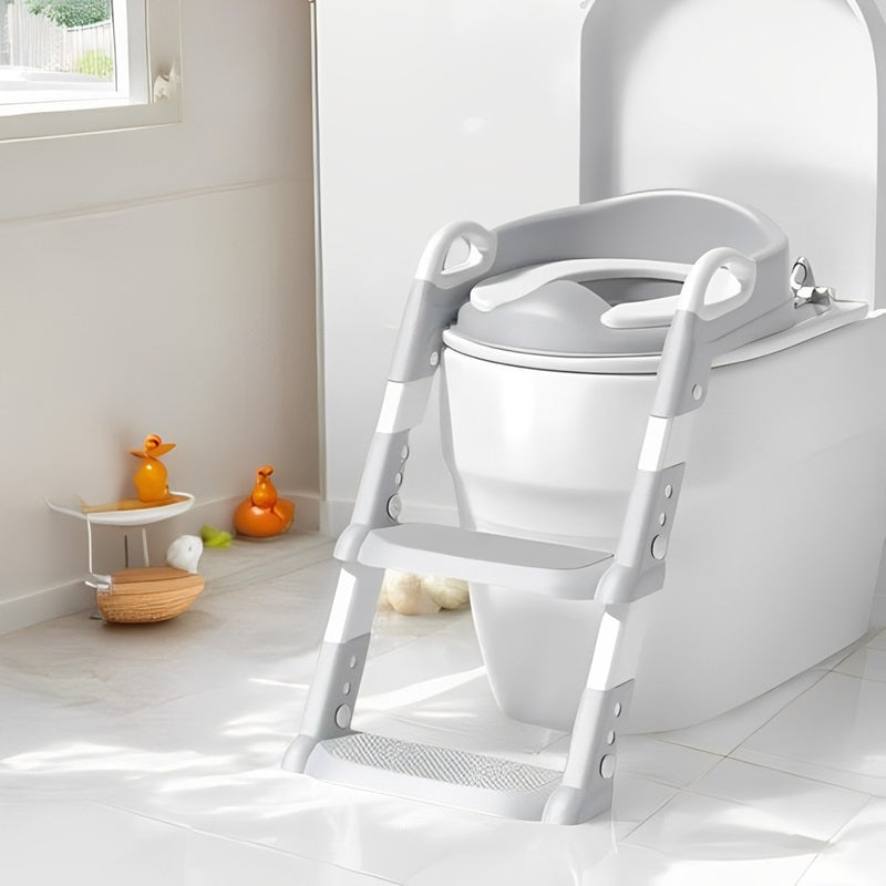 Foldable Toddler Potty Training Seat with Step Ladder