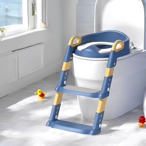 Foldable Toddler Potty Training Seat with Step Ladder