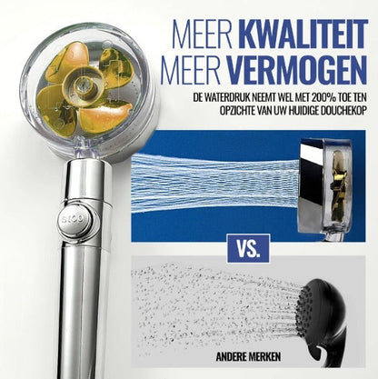 High-Performance Showerhead for an Unmatched Shower Experience with Intense Water Pressure