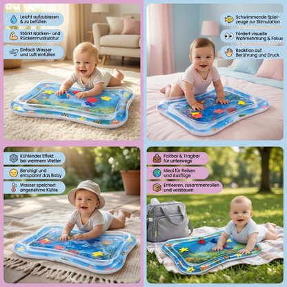 Water Mat for Tummy Time - Playtime Activity for Kids