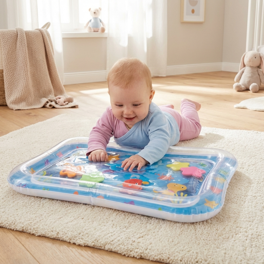 Water Mat for Tummy Time - Playtime Activity for Kids
