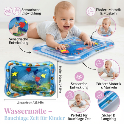 Water Mat for Tummy Time - Playtime Activity for Kids