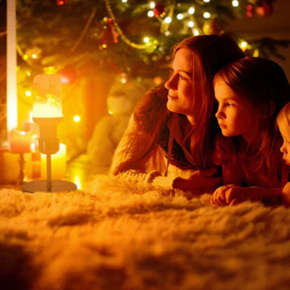 LED Lamp with Flickering Flame Effect for a Cozy Atmosphere