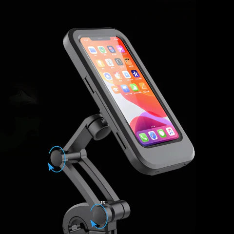 Waterproof Phone Holder for Bikes – 360° Rotatable, Rainproof