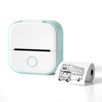 Offer: Green printer + 3 x normal paper + 6 x sticker paper