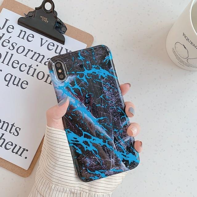 Soft Marble iPhone Case – Stylish Protection