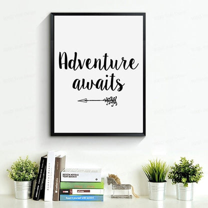 Explore Your World - Inspirational Canvas Art