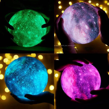 3D Lunar Night Light
