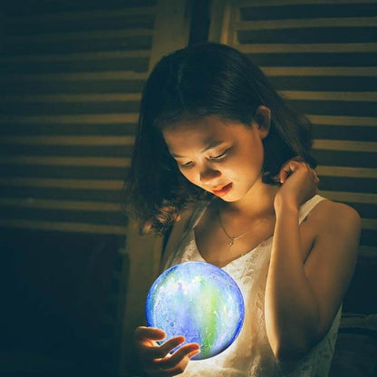 3D Lunar Night Light
