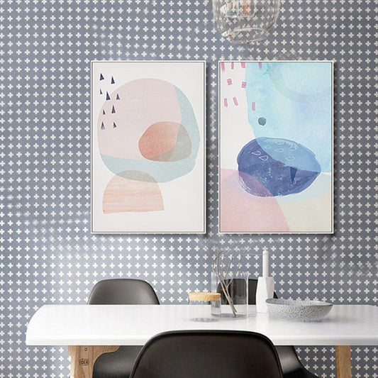 Charming Pink Abstract Princess - Canvas Wall Art Décor