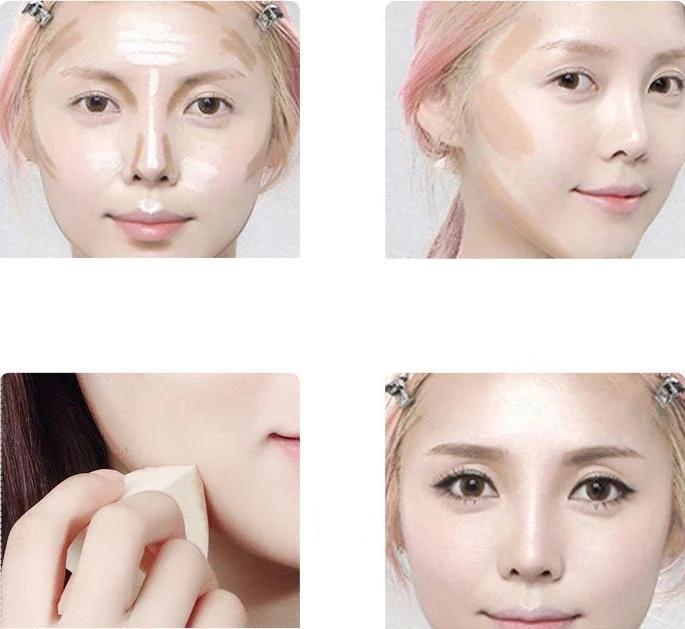 Double-Sided Contour Stick for Shaping and Highlighting