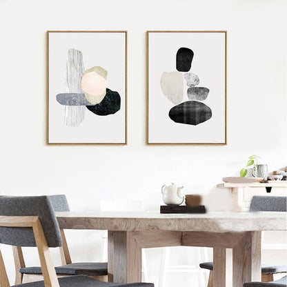 Stylish Geometric Canvas Art for Modern Spaces