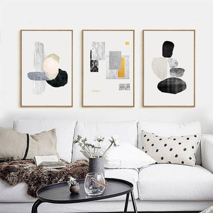 Stylish Geometric Canvas Art for Modern Spaces
