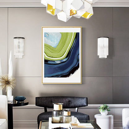 Vivid Aqua Marble Canvas Art | Home Décor Masterpiece