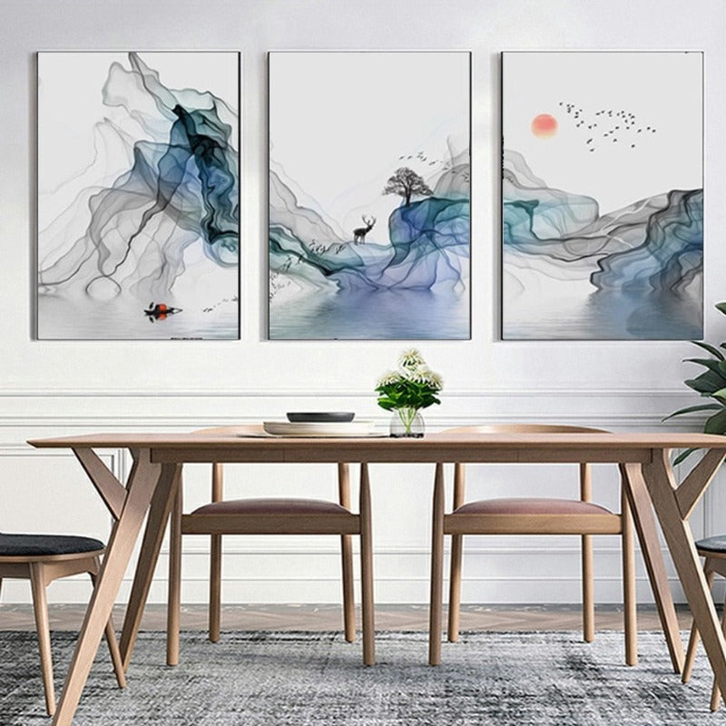Serene Dawn - Premium Canvas Art for Modern Spaces