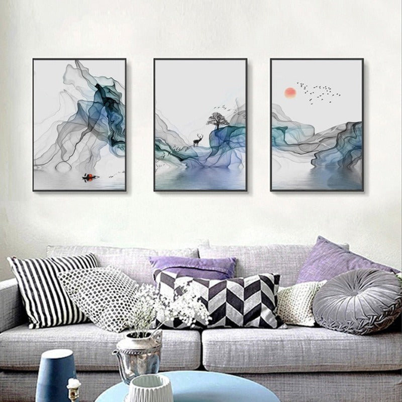 Serene Dawn - Premium Canvas Art for Modern Spaces