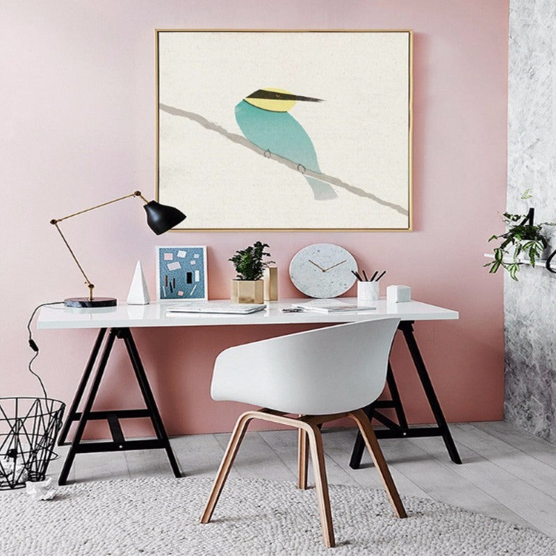 Canvas Wall Art featuring Robin and Bee-Eater Birds