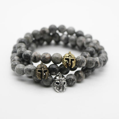 Gold-Plated Gladiator Bracelet in Antique Finish