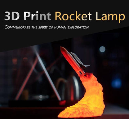Space Shuttle Night Light - 3D Printed Design