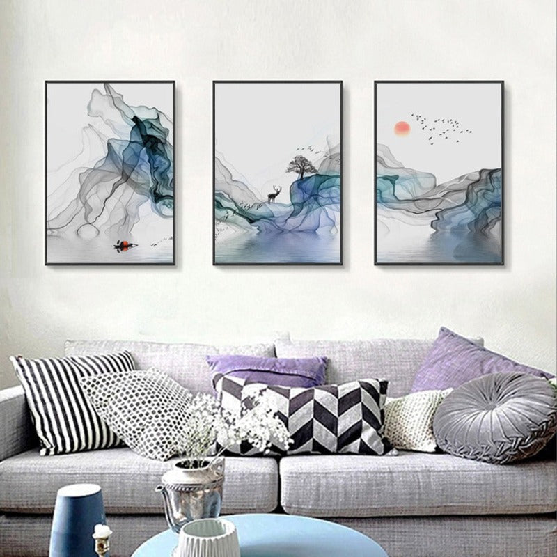 Serene Dawn - Premium Canvas Art for Modern Spaces