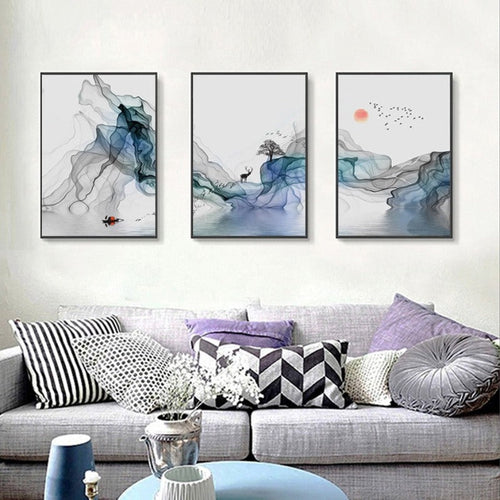 Serene Dawn - Premium Canvas Art for Modern Spaces