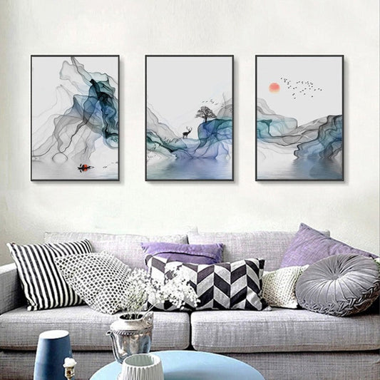 Serene Dawn - Premium Canvas Art for Modern Spaces