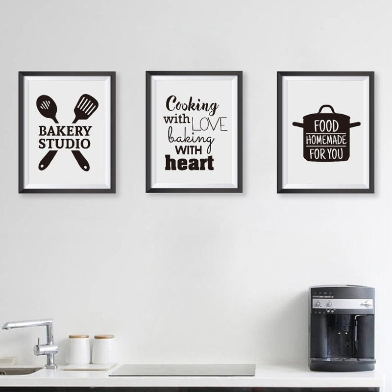 Monochrome Canvas Artwork for Wall Decoration