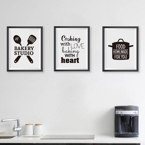 Monochrome Canvas Artwork for Wall Decoration