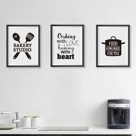 Monochrome Canvas Artwork for Wall Decoration