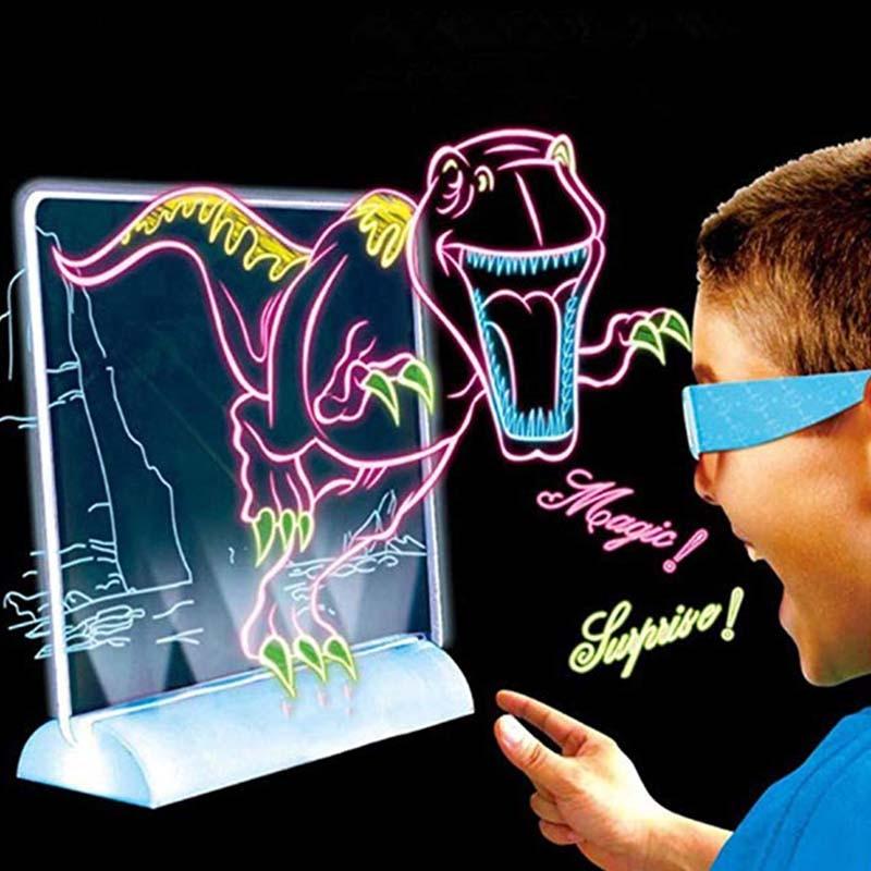 Imagination Boosting 3D Drawing Pad for Kids