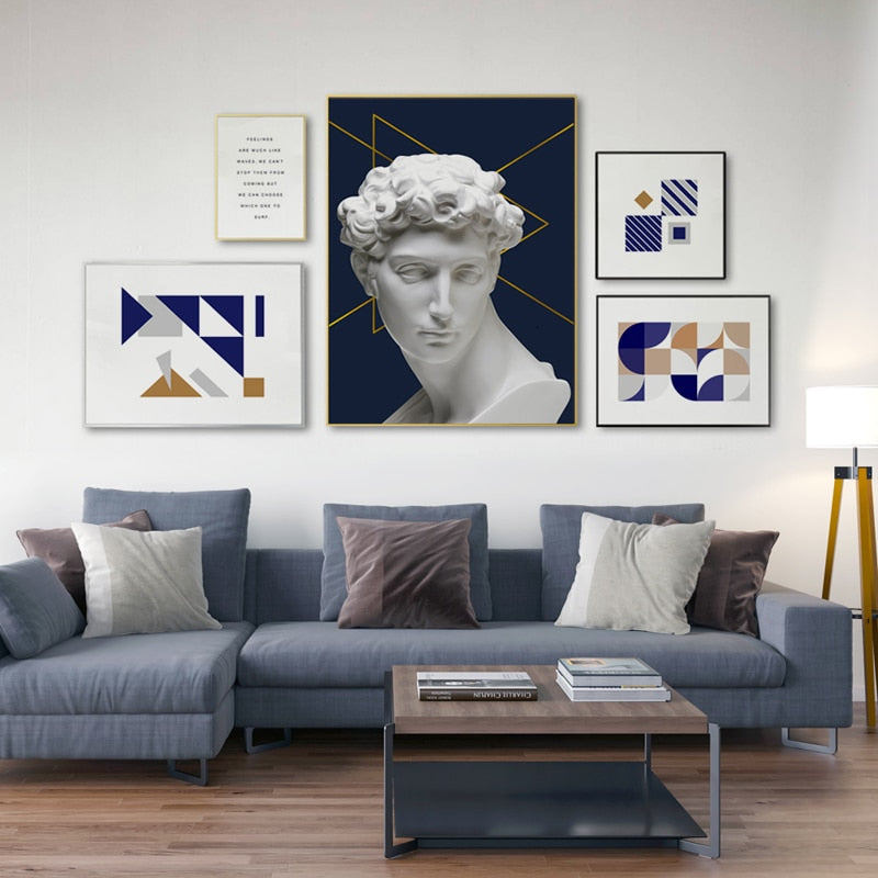 Elegant David - Artistic Canvas Wall Decor