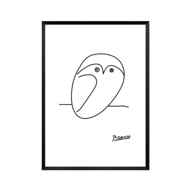 Canvas Artwork of Animal Sketches for Wall Decor