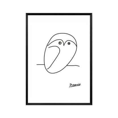 Canvas Artwork of Animal Sketches for Wall Decor